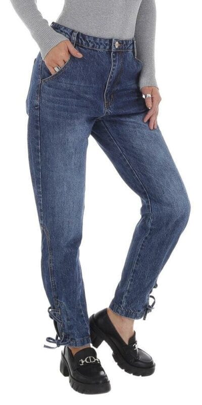 Džinsai Mom fit